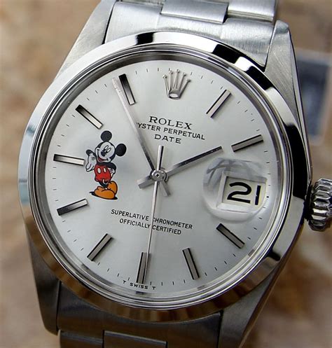 rolex mickey mouse replica|rolex disney mickey mouse watch.